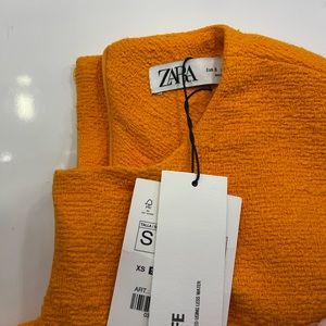 Zara Orange Mini Dress